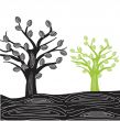 Illustration of beautiful spring background