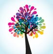 Illustration of beautiful spring background