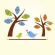 Illustration of beautiful spring background