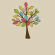 Illustration of beautiful spring background