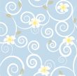 Floral pattern in autumn colors