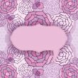 Floral pattern in autumn colors