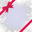 Decorative ribbon and bow on a background