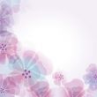 Floral pattern in autumn colors