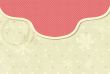Vintage vector frame on floral background
