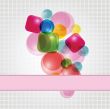 Abstract background.Vector card