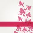 Floral vector background