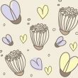 Floral seamless beautiful pattern
