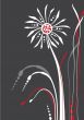 Floral vector background