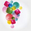Abstract background.Vector card