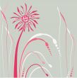 Floral vector background