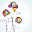 Floral vector background