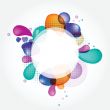 Floral vector background