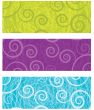 Cute vector background with decorative elements