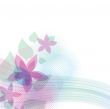 Floral vector background