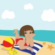 Girl on the beach
