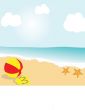 Beach landscape