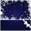 Christmas snowflakes background.