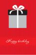 Greeting  card with present box