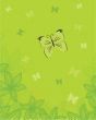 Floral card with butterflies