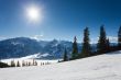 winter with ski slopes of kaprun resort