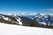 winter with ski slopes of kaprun resort