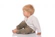 Portrait of a little child sitting