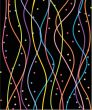 Neon lights  graphic design abstract background.