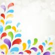 Floral vector background