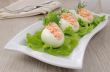 Eggs stuffed with salmon pate