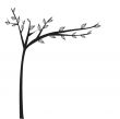 Abstract autumn tree