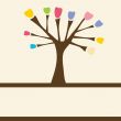 Abstract autumn tree
