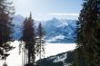 winter with ski slopes of kaprun resort