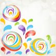Floral vector background