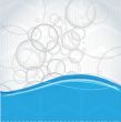 Neon lights  graphic design abstract background.