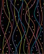 Neon lights  graphic design abstract background.