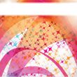 Neon lights  graphic design abstract background.