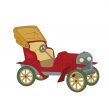 Vector of a classic vintage car