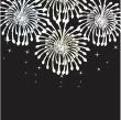 Colorful vector fireworks
