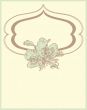 Vintage vector frame on  beautiful background