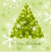 Christmas background with Christmas tree, vector illustration.