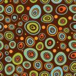 Seamless pattern with hand drawn  squares