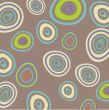 Seamless pattern with hand drawn  squares