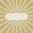 Vintage vector frame on  beautiful background