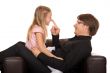 Father playing with his daughter
