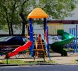 city children's Playground in the Park