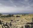 Ancient amphitheatre  in Hierapolis, Pamukkale, Turkey