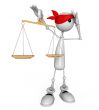 3d white person judge.