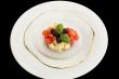 Delicious tomatoes, mozzarella tartar