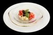 Fresh tomato, mozzarella tartar